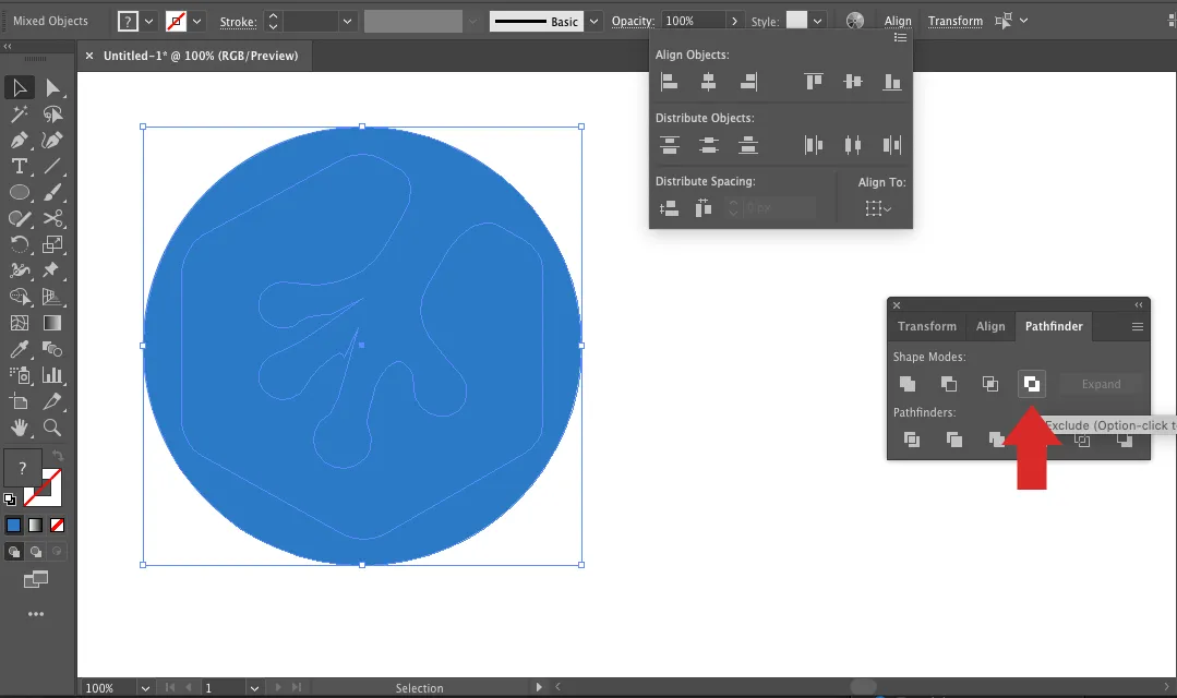 Vector Logo in Illustrator