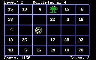Number Munchers Screenshot